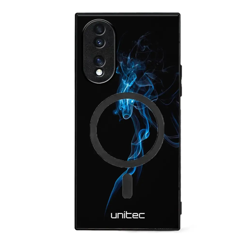 Honor 70 suojakuoret - Blue Smoke On Black