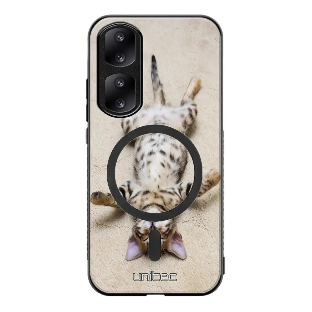 Honor 90 kissa suojakuoret - Relaxing Cat