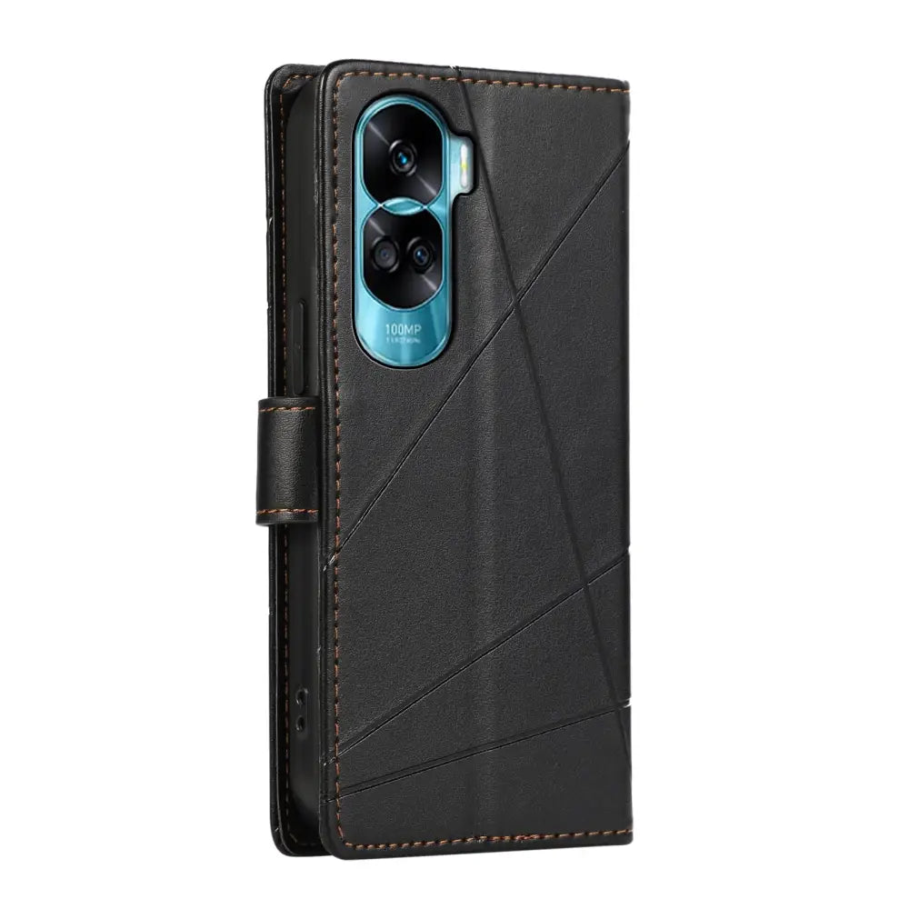 Honor 90 Lite Lompakko Suojakotelo Musta