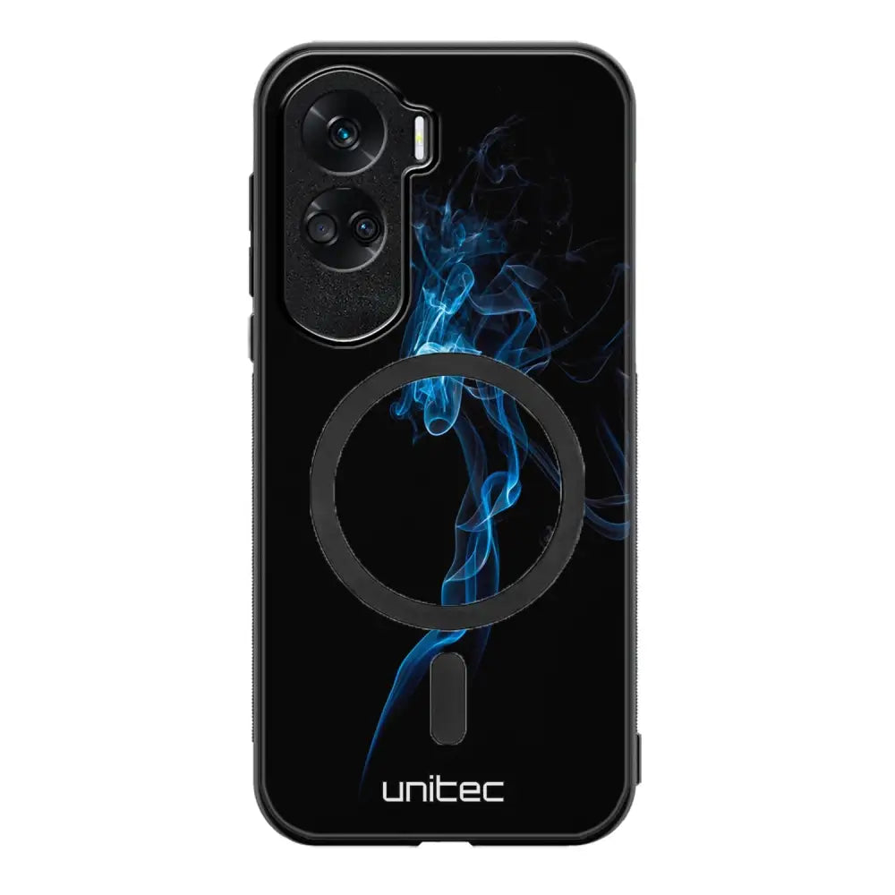 Honor 90 Lite suojakuoret - Blue Smoke On Black