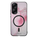 Honor 90 marmori suojakuoret - Pink Pok Rie