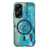 Honor 90 marmori suojakuoret - Turquoise Marble