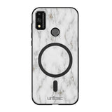 Honor 9X Lite marmori suojakuoret - White Marble