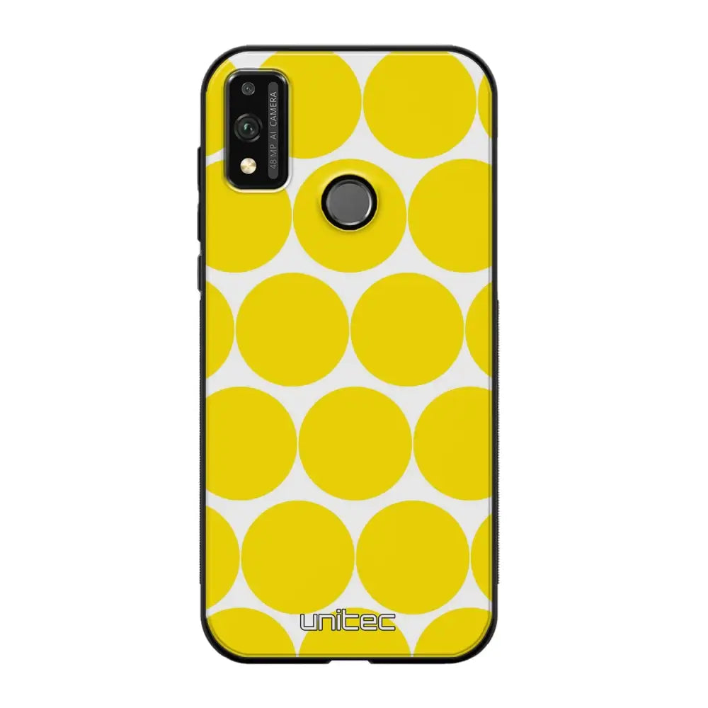 Honor 9X Lite pallo suojakuoret - Keltainen Pallo - Ei