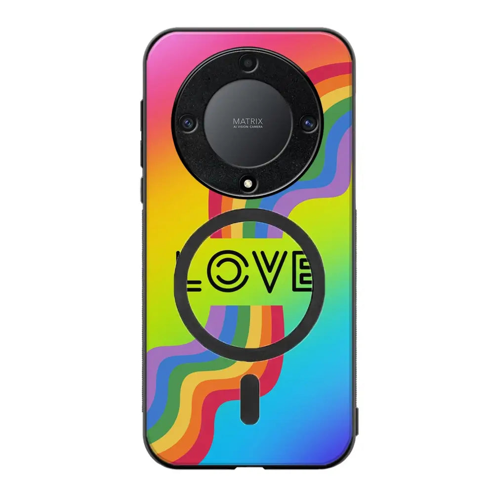 Honor Magic 5 Lite pride suojakuoret - Love