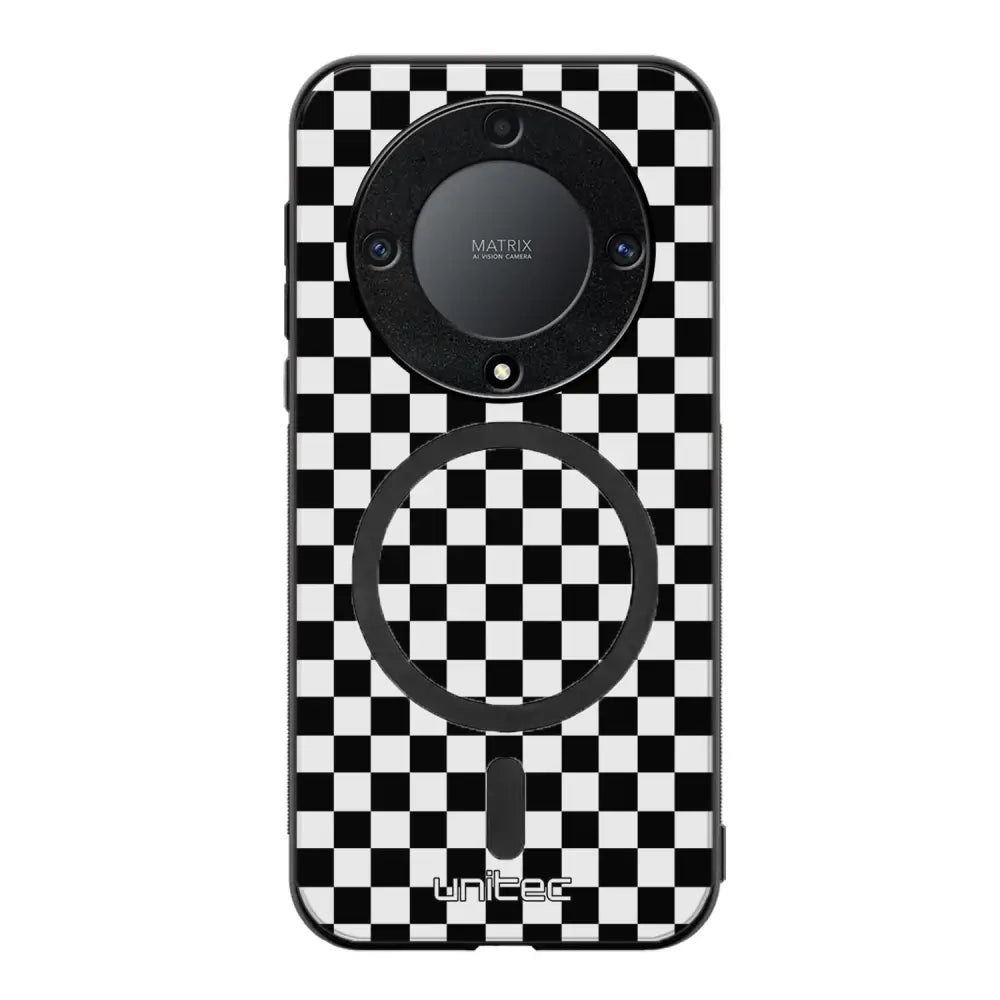 Honor Magic 5 Lite suojakuoret - Black And White