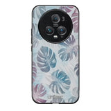 Honor Magic 5 Pro kukka suojakuoret - Monstera Texture - Ei