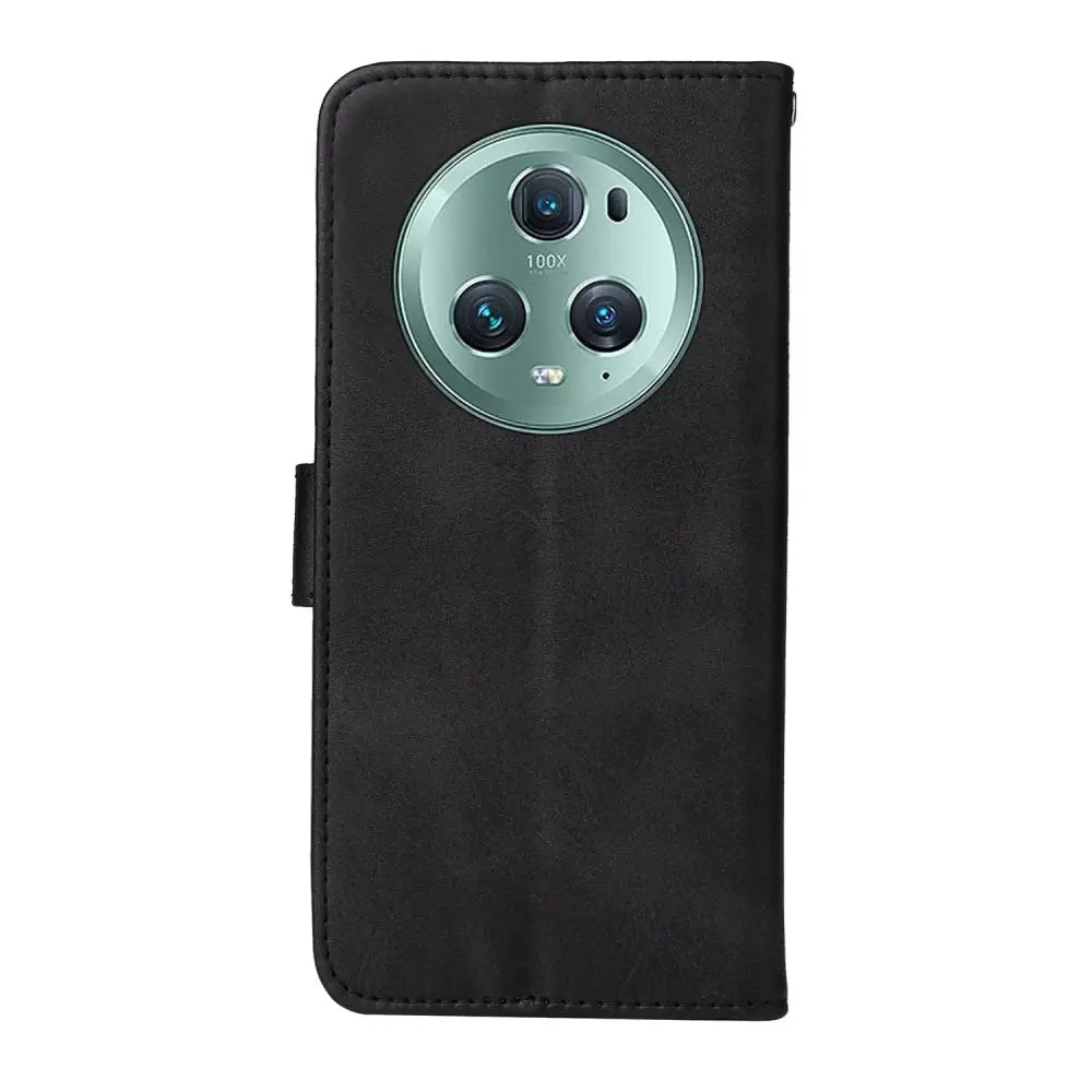 Honor Magic 5 Pro Lompakko Suojakuori – Musta
