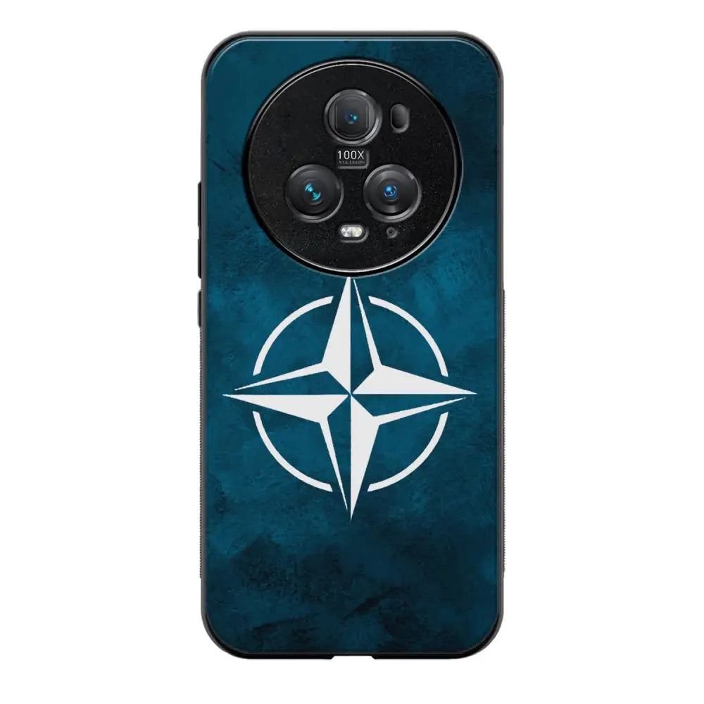 Honor Magic 5 Pro nato suojakuoret - Sininen - Ei