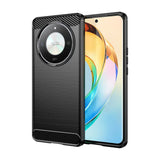 Honor Magic 6 Lite Silikoni suojakuori - Musta