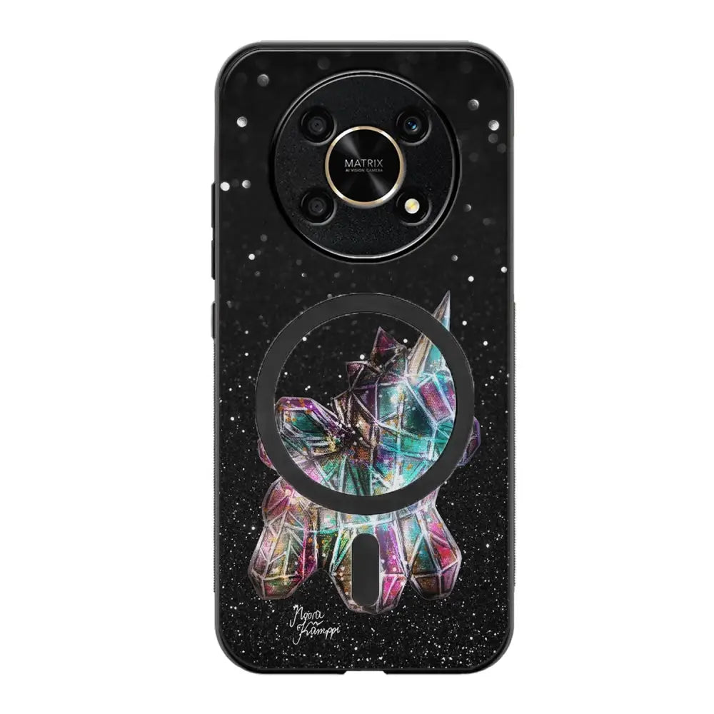 Honor Magic 6 Lite unicorn suojakuoret - Valkoinen - Noora Kämppi