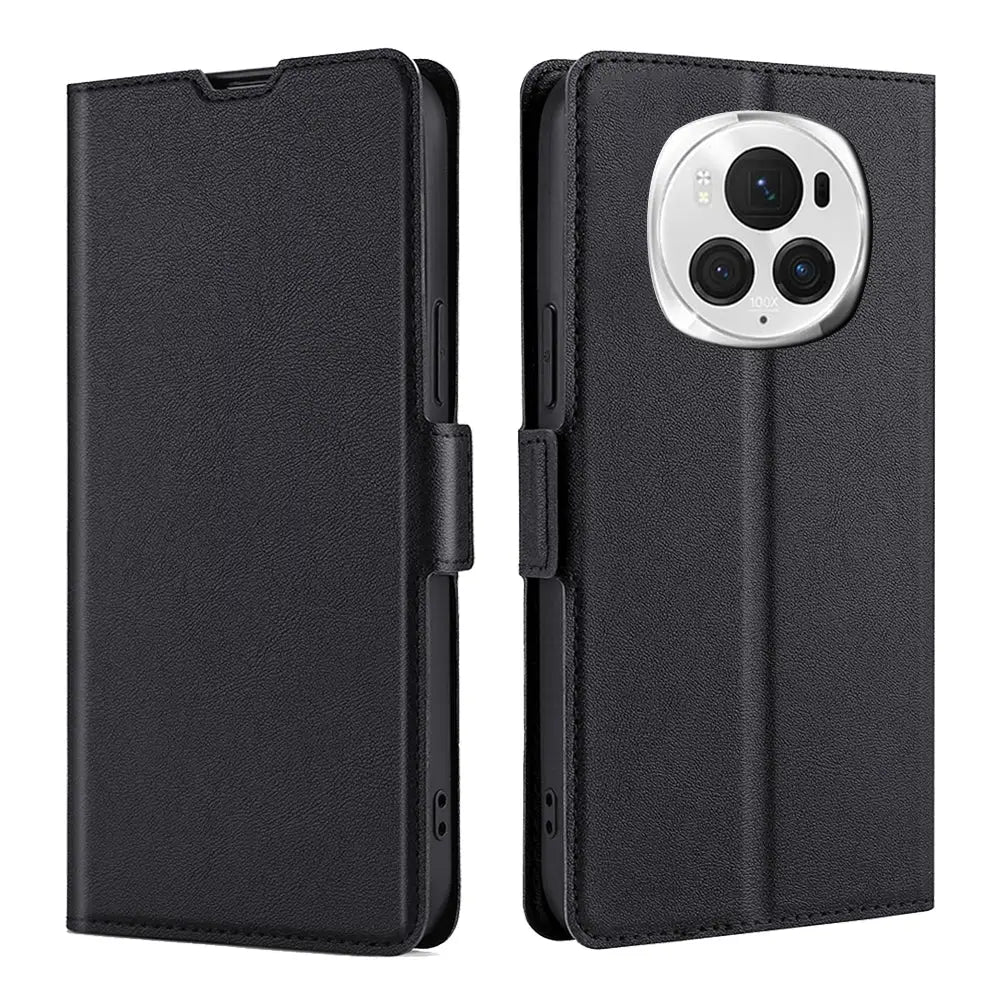 Honor Magic 6 Pro Lompakko Suojakuori – Musta