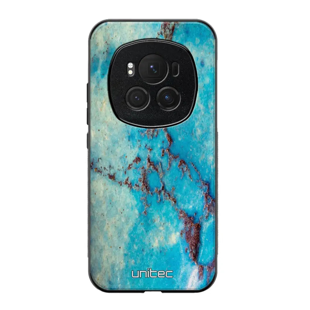 Honor Magic 6 Pro marmori suojakuoret - Turquoise Marble - Ei