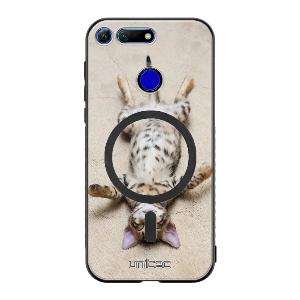 Honor View 20 kissa suojakuoret - Relaxing Cat