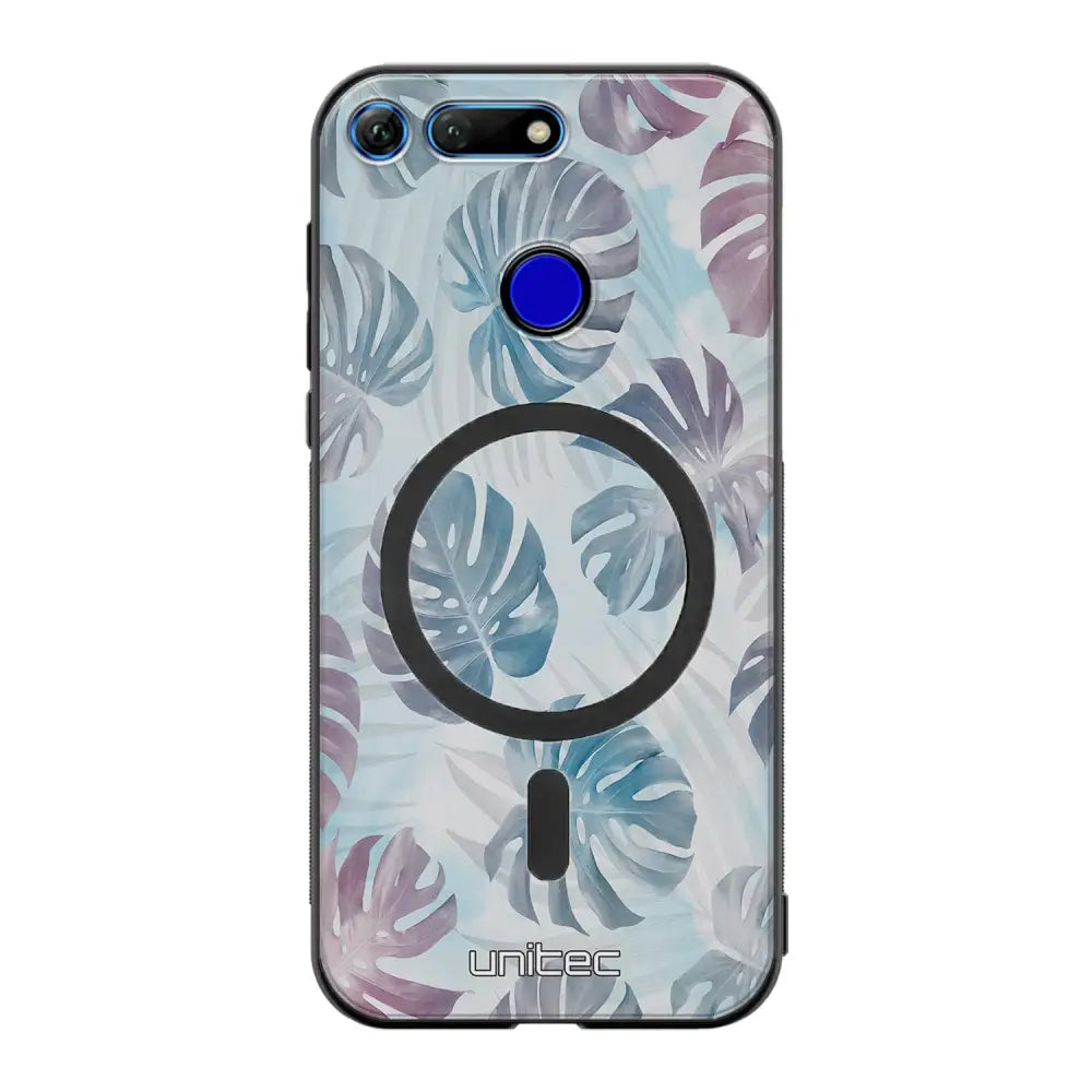 Honor View 20 kukka suojakuoret - Monstera Texture