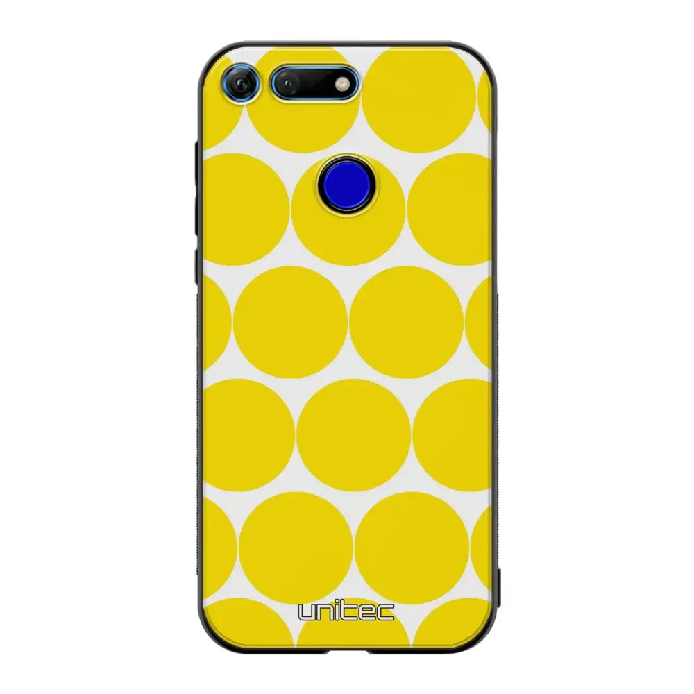 Honor View 20 pallo suojakuoret - Keltainen Pallo - Ei