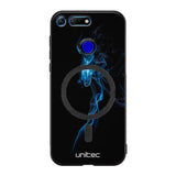 Honor View 20 suojakuoret - Blue Smoke On Black