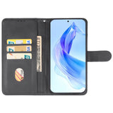 Honor X6a Lompakko Suojakotelo Musta