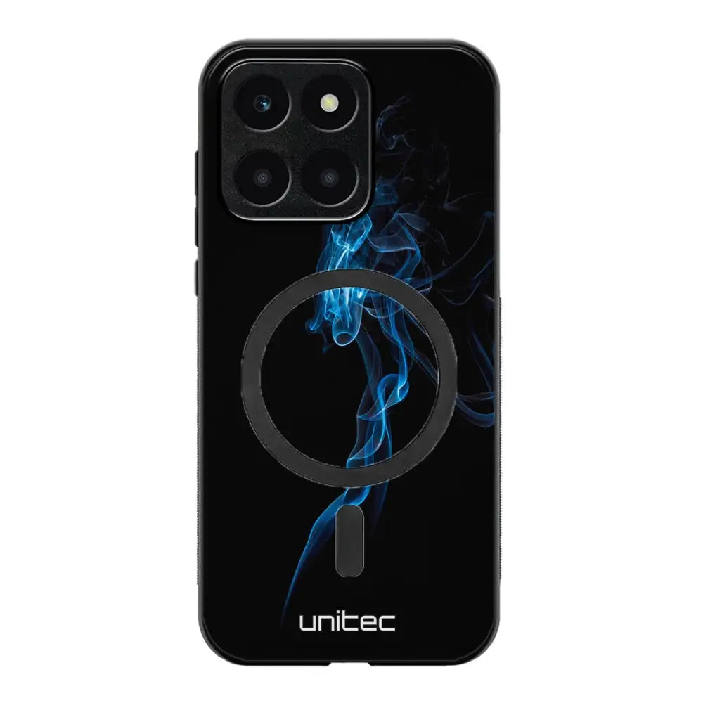 Honor X6a suojakuoret - Blue Smoke On Black