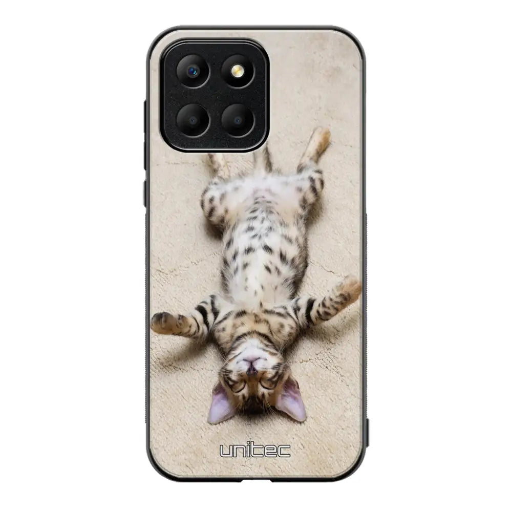 Honor X6b kissa suojakuoret - Relaxing Cat - Ei