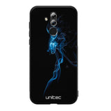 Huawei Mate 20 Lite suojakuoret - Blue Smoke On Black - Ei