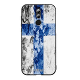 Huawei Mate 20 Lite suojakuoret - Painted Finnish Flag - Ei