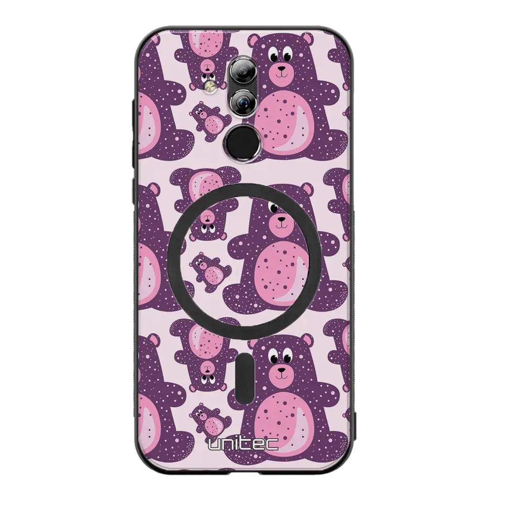 Huawei Mate 20 Lite suojakuoret - Purple Teddy Bear