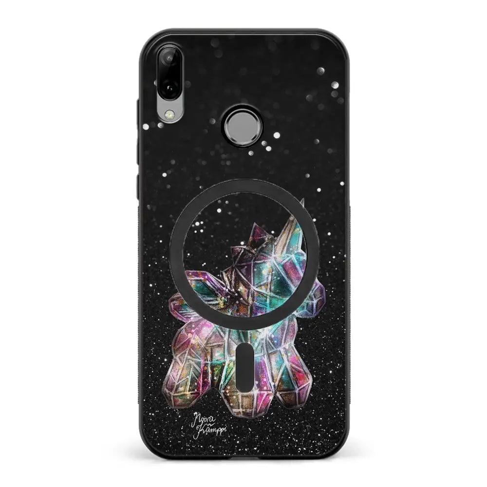 Huawei P20 Lite unicorn suojakuoret - Valkoinen - Noora Kämppi