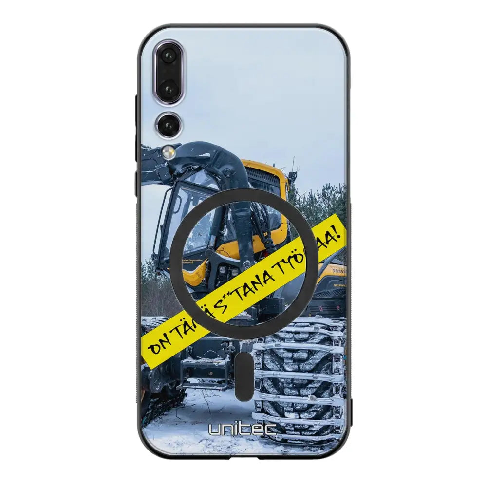 Huawei P20 Pro meemi suojakuoret - Työmaa