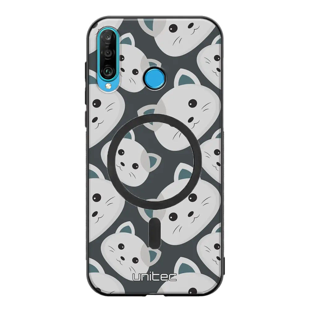 Huawei P30 Lite kissa suojakuoret - Kittens