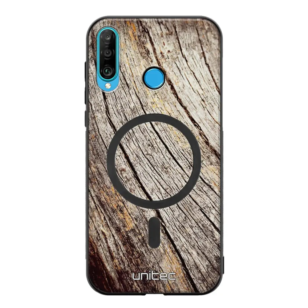 Huawei P30 Lite suojakuoret - Wooden Stump
