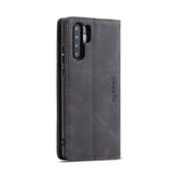 Huawei P30 Pro Lompakko Suojakotelo - Musta