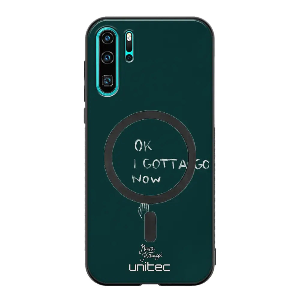 Huawei P30 Pro surrealistic sadness suojakuoret - Ok I Gotta Go - Noora Kämppi