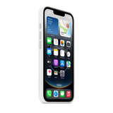 iPhone 16e / 17e MagSafe Silikonikuori - Valkoinen