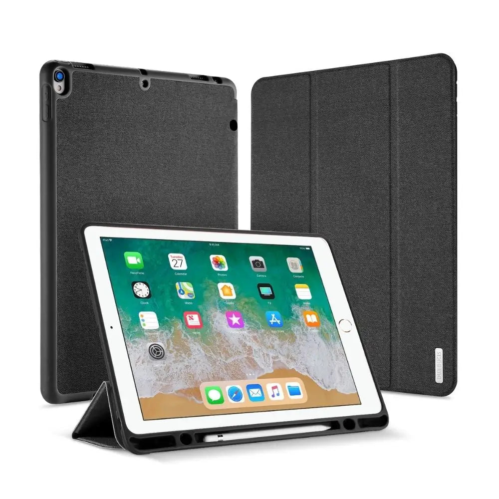 iPad Pro 12.9 2017 Suojakotelo kynätelineellä Musta