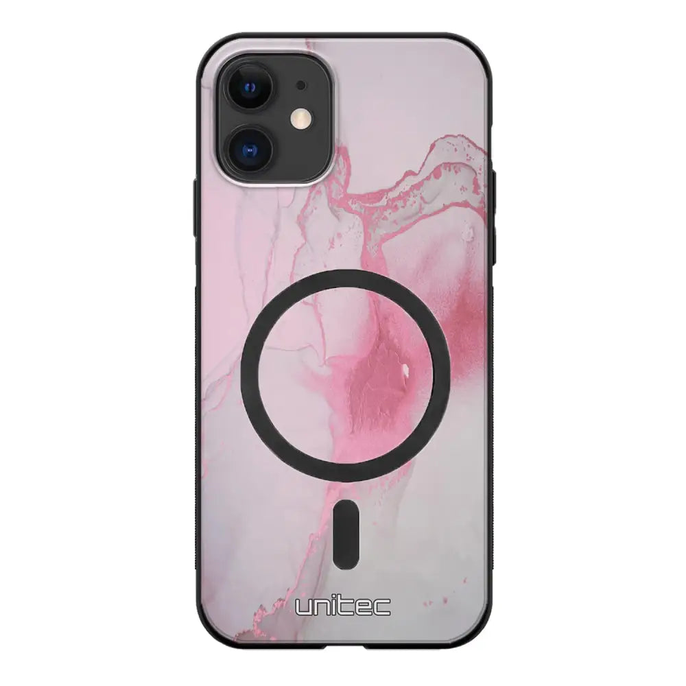 iPhone 11 marmori suojakuoret - Pink Pok Rie