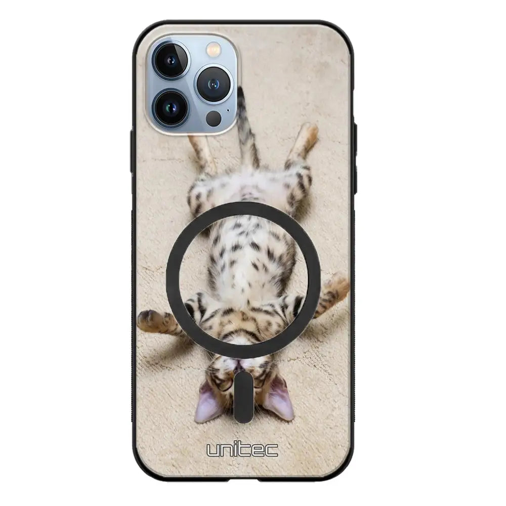 iPhone 11 Pro kissa suojakuoret - Relaxing Cat