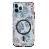 iPhone 11 Pro kukka suojakuoret - Monstera Texture