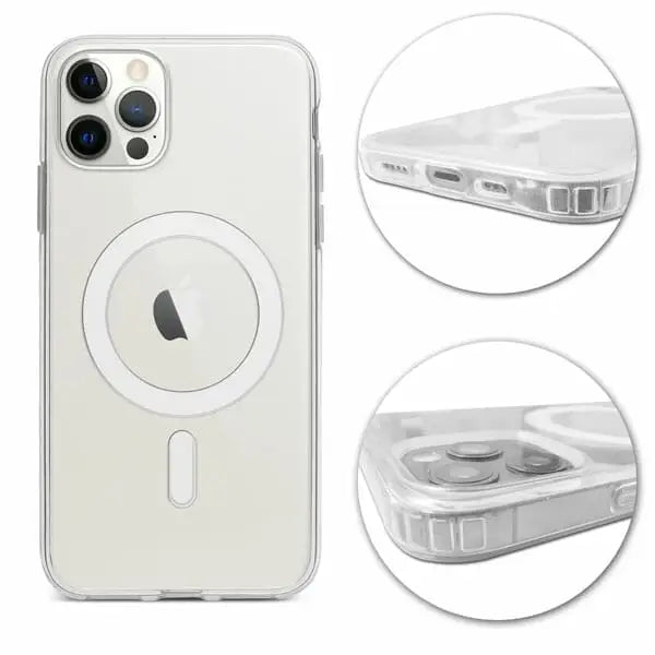 iPhone 11 Pro MagSafe suojakuori Läpinäkyvä