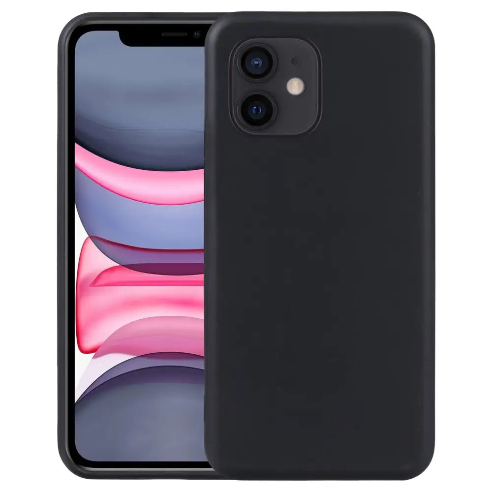 iPhone 11 Silikonikuori Musta