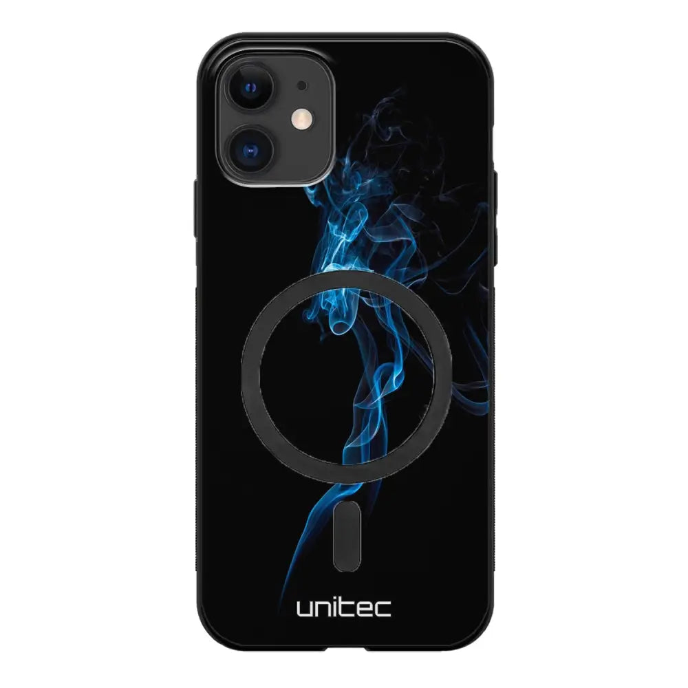 iPhone 11 suojakuoret - Blue Smoke On Black