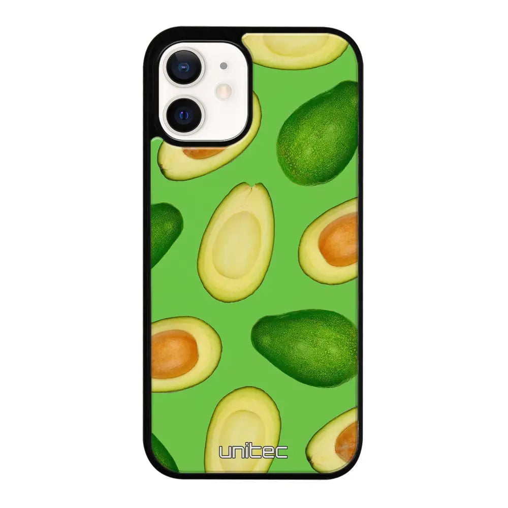 iPhone 12 Mini hedelmä suojakuoret - Avocados - Ei