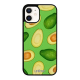 iPhone 12 Mini hedelmä suojakuoret - Avocados - Ei