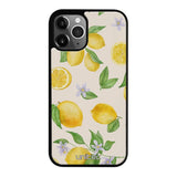 iPhone 12 Pro Max hedelmä suojakuoret - Lemon - Ei