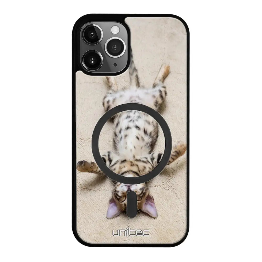 iPhone 12 Pro Max kissa suojakuoret - Relaxing Cat