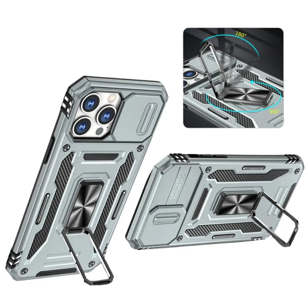 iPhone 13 Pro Max Armor suojakuori - Harmaa