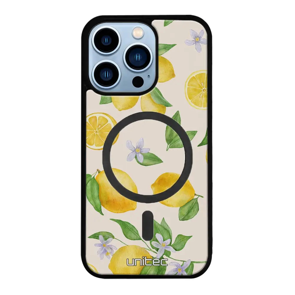iPhone 13 Pro Max hedelmä suojakuoret - Lemon