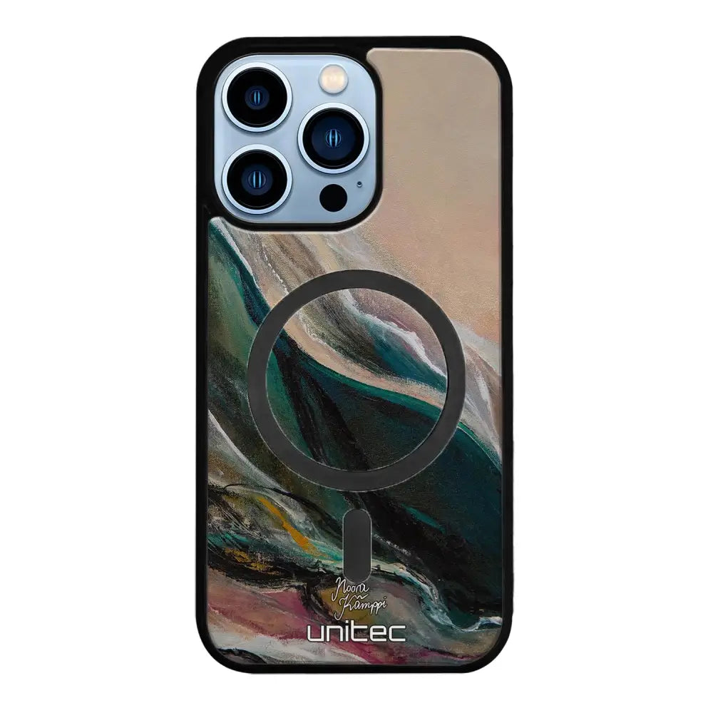 iPhone 13 Pro Max modern art suojakuoret - Nudge - Noora Kämppi