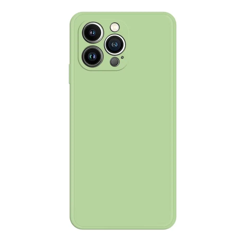 iPhone 13 Pro Max Silikoni suojakuori - Vihreä