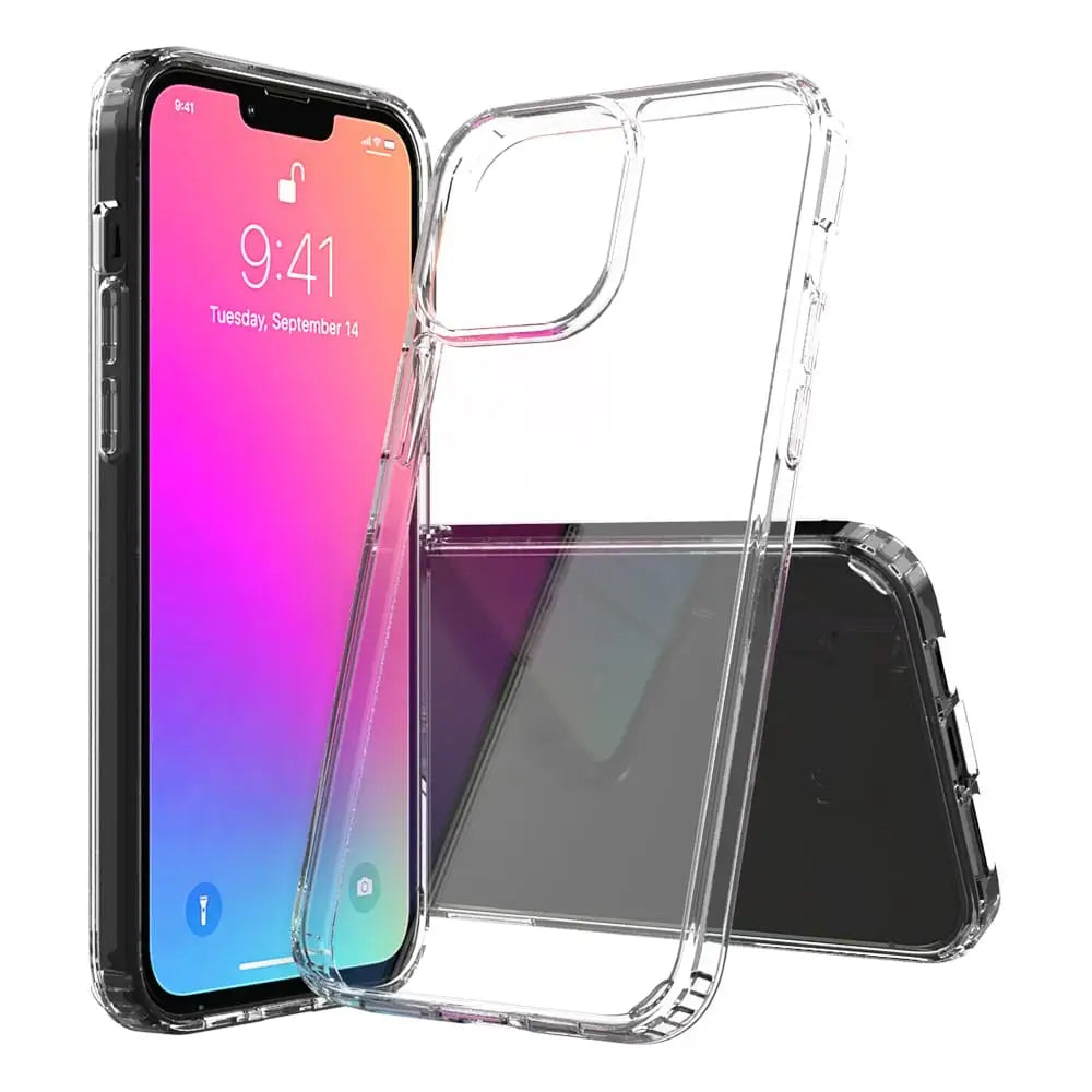 iPhone 13 Pro Max Silikonikuori - Läpinäkyvä